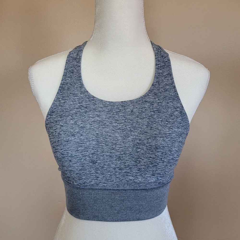 Alo Yoga Gray Racerback Sports Bra Size XS